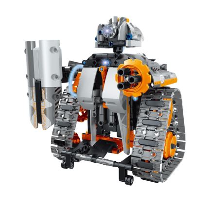 iM.Master - Kit de construction char 4 en 1 2xAA 554 pièces + télécommande