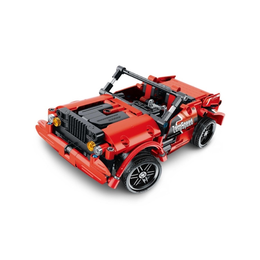 iM.Master - Kit di costruzione auto 2 in 1 3xAA + 3xAAA 351 pezzi + telecomando
