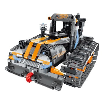 iM.Master - Kit di costruzione carro armato 4 in 1, 2xAA, 554 pezzi + telecomando