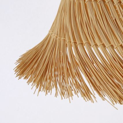 Suspension filaire NATURALEZA 1xE27/40W/230V d. 45 cm rotin