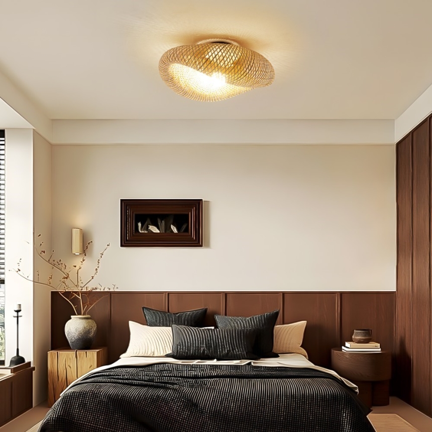 Deckenleuchte BOHO HILO 1xE27/40W/230V Ø 60 cm