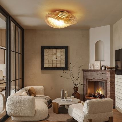 Deckenleuchte BOHO HILO 1xE27/40W/230V Ø 60 cm