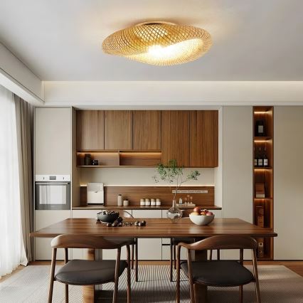 Plafoniera BOHO HILO 1xE27/40W/230V Ø 80 cm