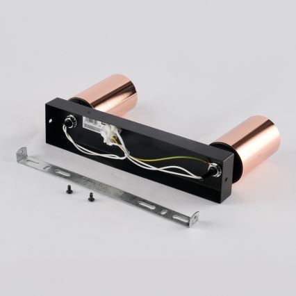 Deckenspot PUNTO 2xGU10/9W/230V Roségold