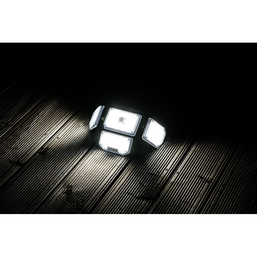 Applique LED solare con sensore LED/5W/5,5V IP65