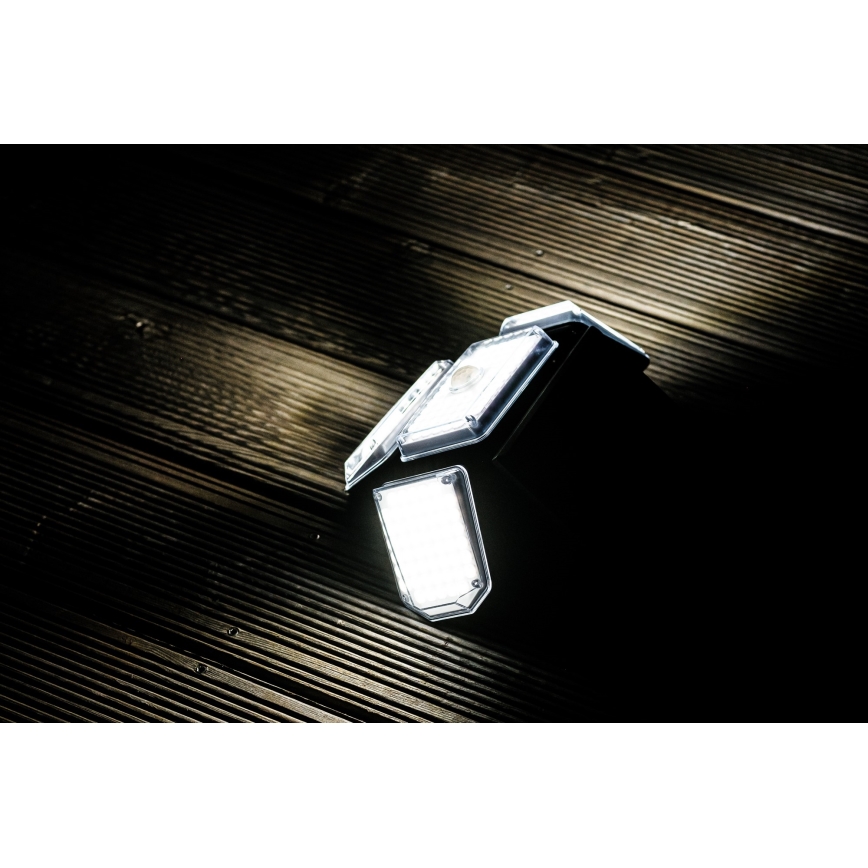 Applique LED solare con sensore LED/5W/5,5V IP65