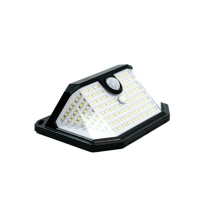 Applique murale solaire avec détecteur LED/4W/5,5V IP65 1200 mAh