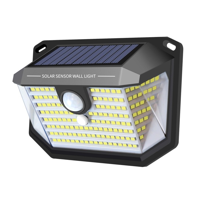 LED-Solarwandleuchte mit Sensor LED/4W/5,5V IP65 1200 mAh