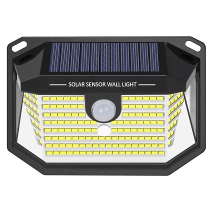 LED-Solarwandleuchte mit Sensor LED/4W/5,5V IP65 1200 mAh