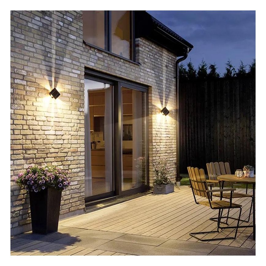 Applique LED solare con sensore LED/2W/5V IP54