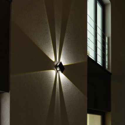 Applique LED solare con sensore LED/2W/5V IP54
