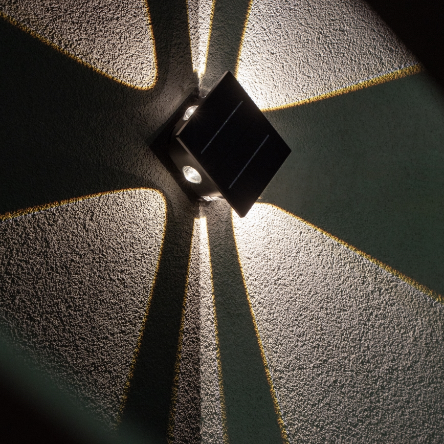 Applique LED solare con sensore LED/2W/5V IP54