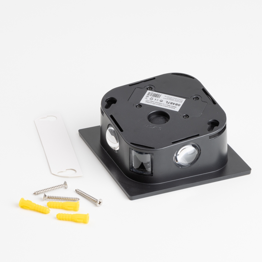 Applique LED solare con sensore LED/2W/5V IP54