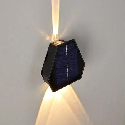Applique LED solare con sensore LED/2W/5V IP65
