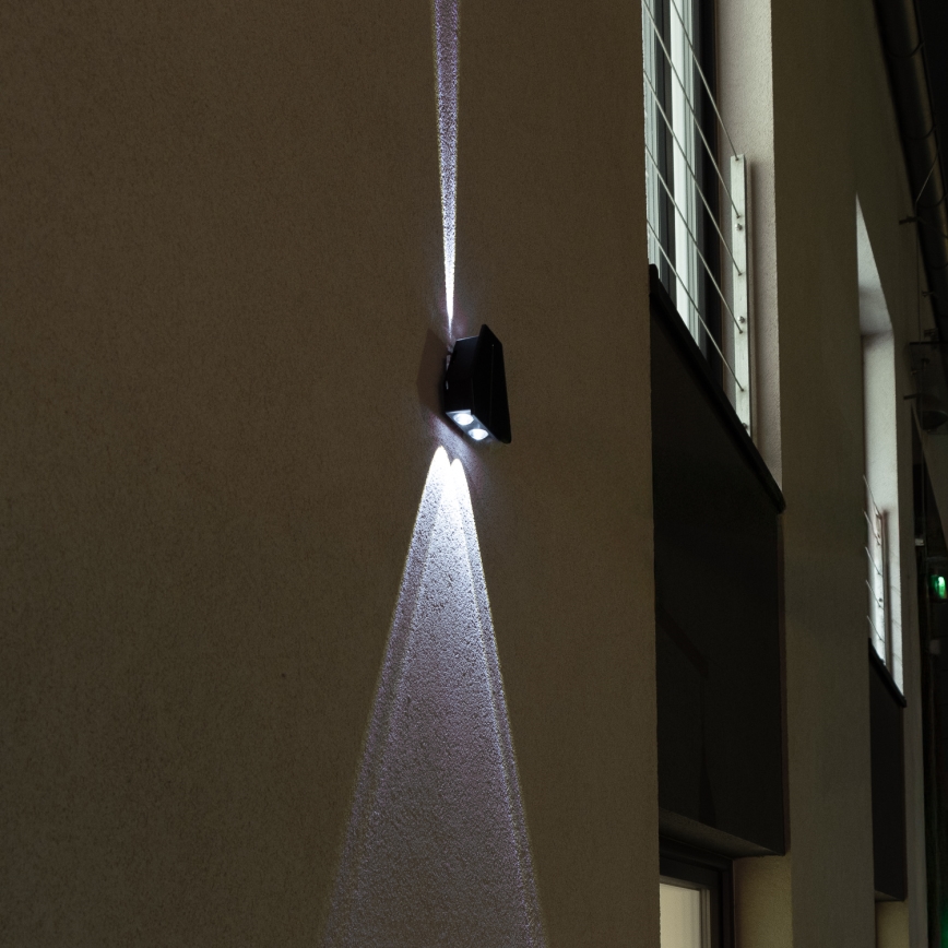 Applique LED solare con sensore LED/2W/5V IP65