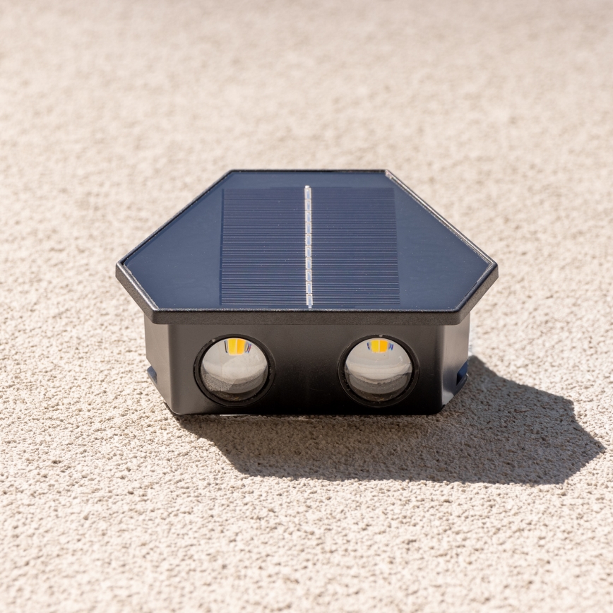 Applique LED solare con sensore LED/2W/5V IP65