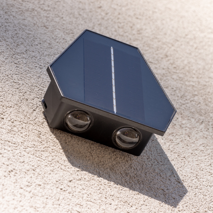 Applique LED solare con sensore LED/2W/5V IP65