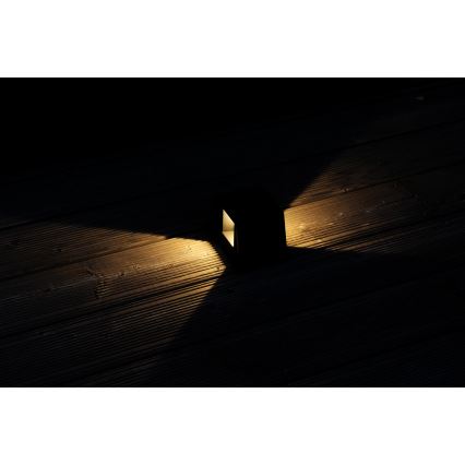 Lampada da parete solare LED con sensore LED/2W/5V IP54 1300 mAh