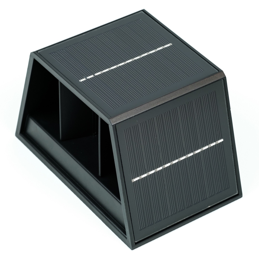 Lampada da parete solare LED con sensore LED/2W/5V IP54 1300 mAh