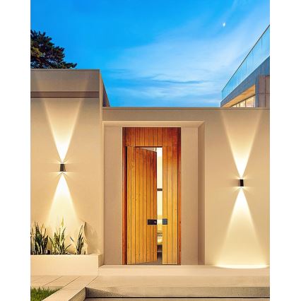 Applique murale solaire avec détecteur LED/2W/5V IP54 1300 mAh