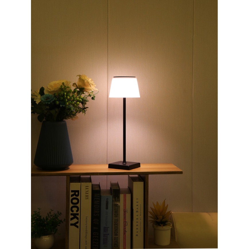 Lampe solaire extérieure à intensité variable avec détecteur LED/4W/5V IP44