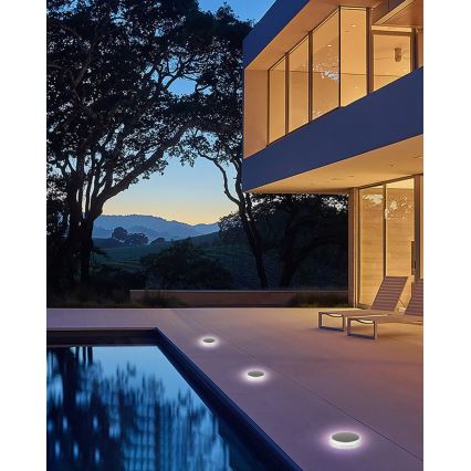 Luminaire solaire extérieur avec détecteur LED/0,4W/3,2V IP54