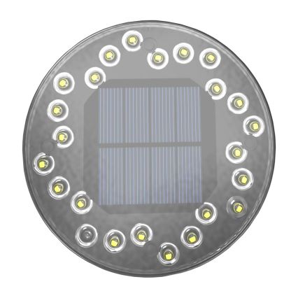 LOT 4xLED Éclairage solaire extérieur avec détecteur 0,048W/2V IP68