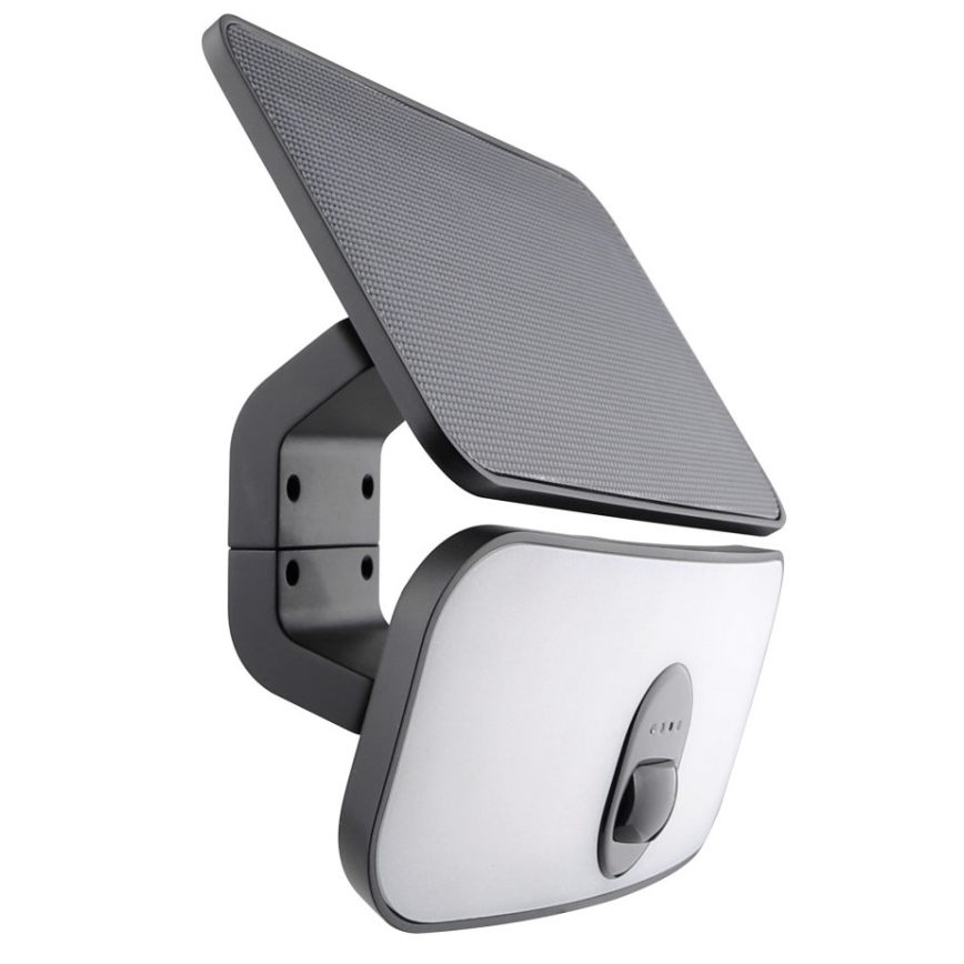 Lampada da parete solare LED con sensore LED/13W/3,7V 4000K IP65 400 mAh