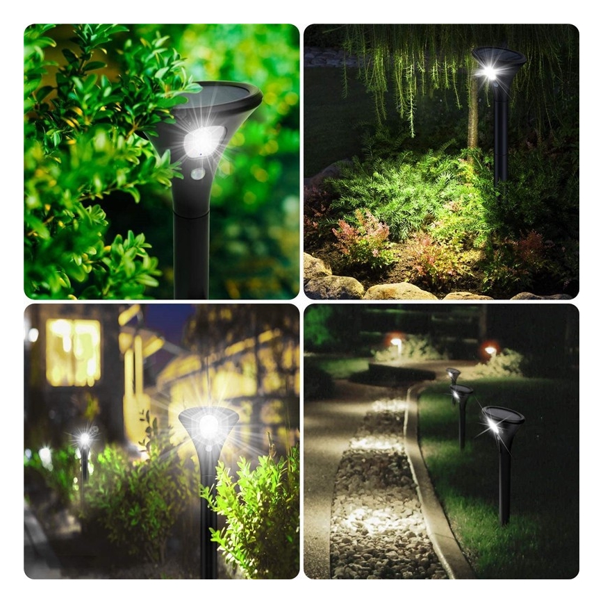 Lampada solare LED con sensore LED/1W/3,7V 6000K IP65