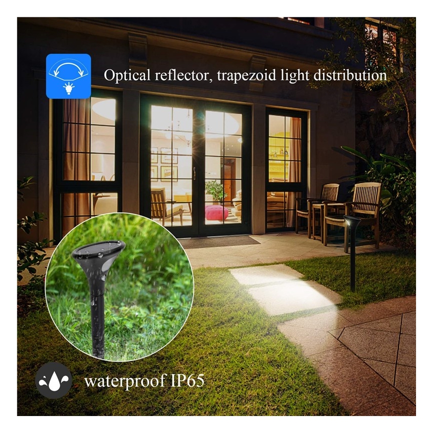 Lampada solare LED con sensore LED/1W/3,7V 6000K IP65