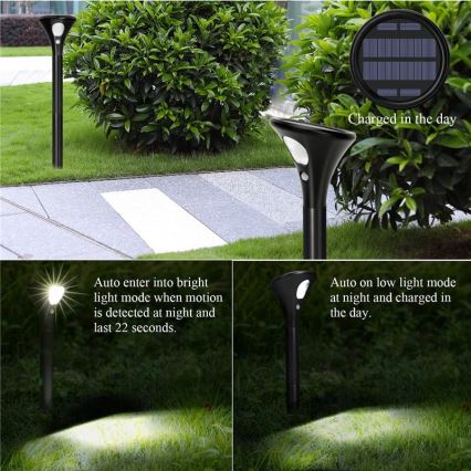 Lampada solare LED con sensore LED/1W/3,7V 6000K IP65