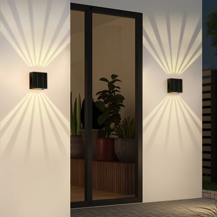 Applique a LED solare LED/2W/3,7V 4000K IP44