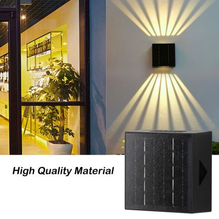 Applique a LED solare LED/2W/3,7V 4000K IP44