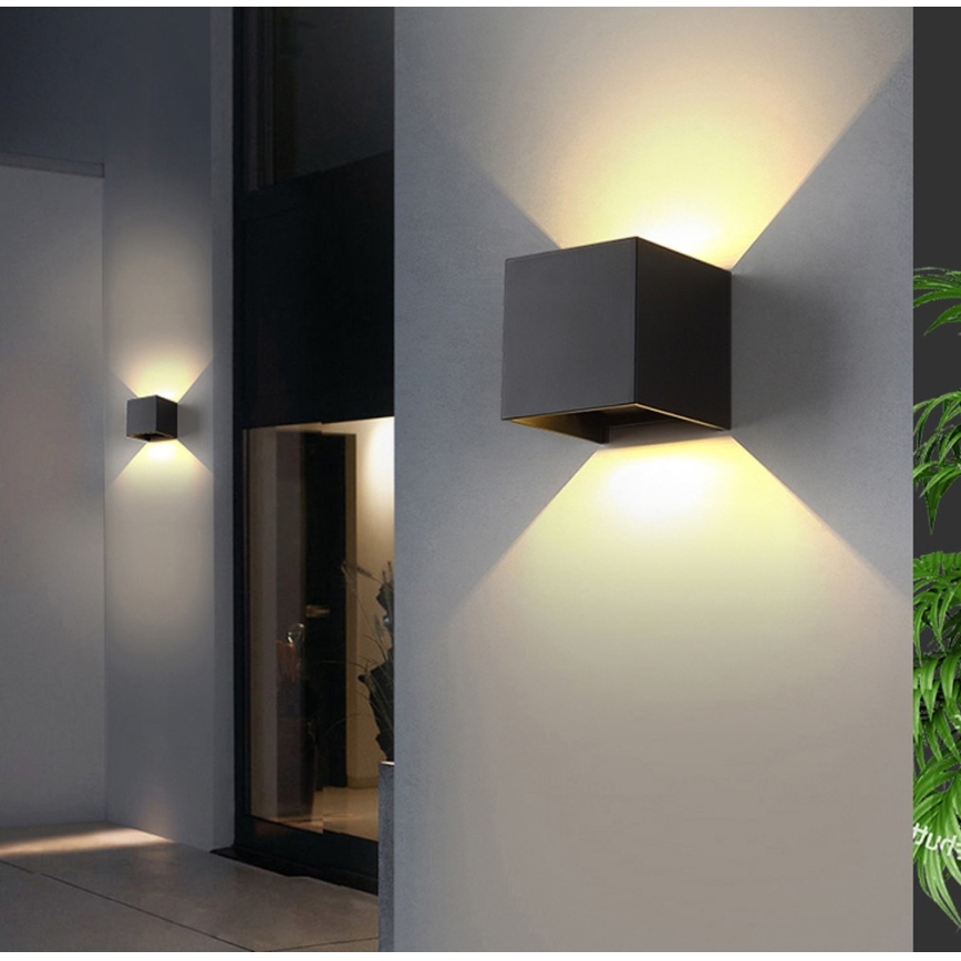 Immax 08510L - LED-Außenwandleuchte DICE LED/6W/230V 3000K IP65