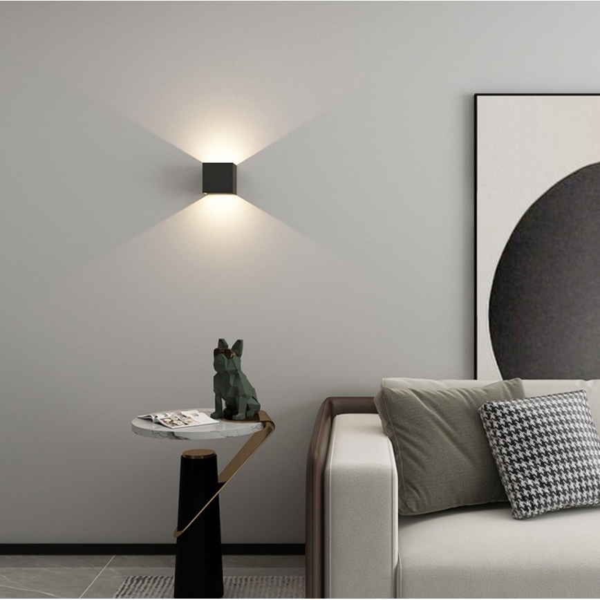 Immax 08510L - LED-Außenwandleuchte DICE LED/6W/230V 3000K IP65