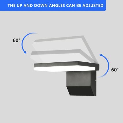 Applique murale extérieure MODERN LED/18W/230V IP65