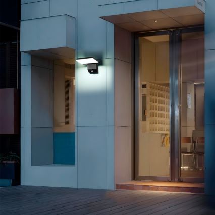 Applique murale d'extérieur LED avec détecteur de mouvement MODERN LED/18W/230V IP65