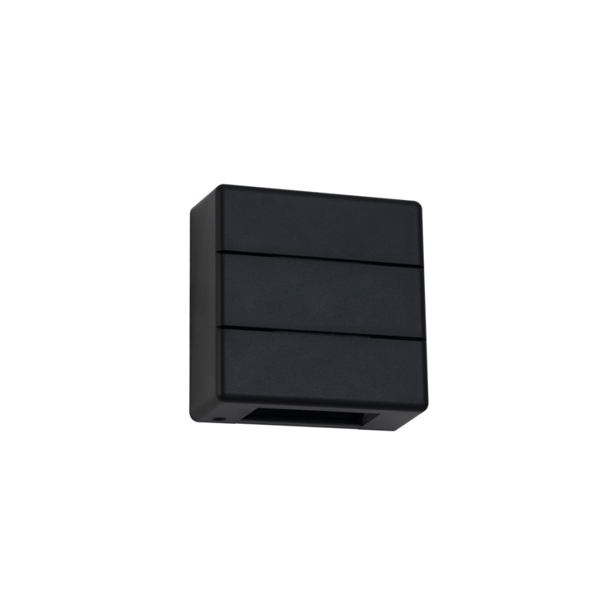LED-Außenwandleuchte LUXLINE 6W/230V 3000K IP54 schwarz