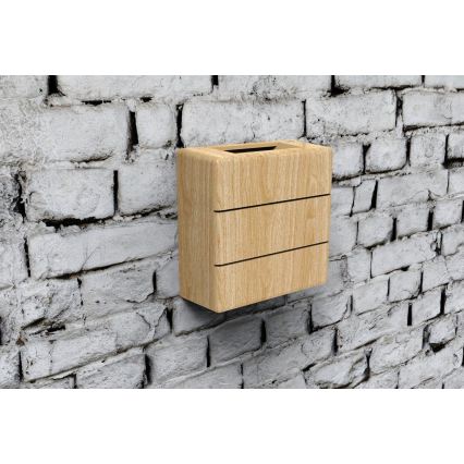 LED Applique murale extérieure LUXLINE LED/6W/230V 3000K IP54 chêne