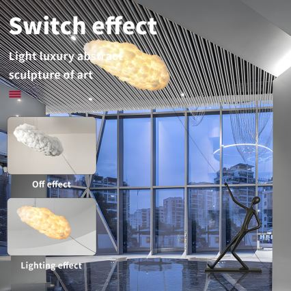 Lampada da terra SILUETTE 6xE27/40W/230V 180 cm Dream Reach