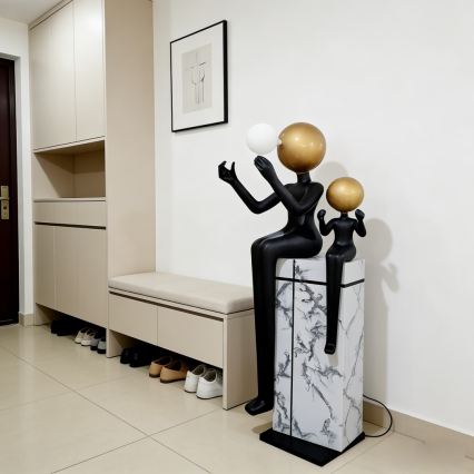 Lampada da terra SILUETTE 1xE27/40W/230V 160 cm Aura