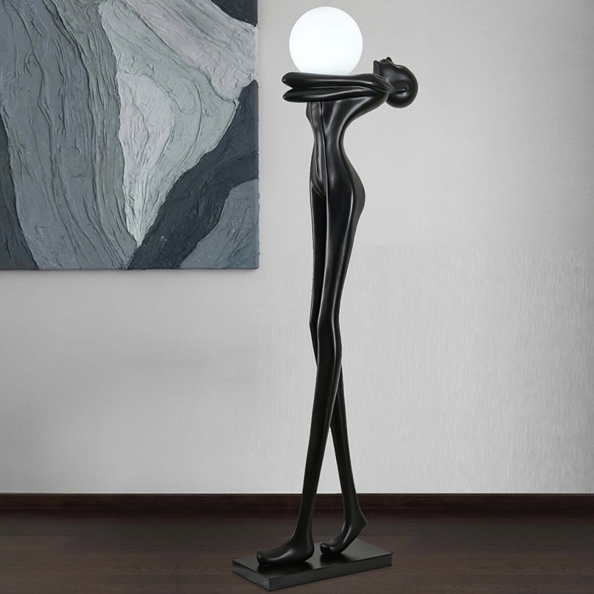Stehleuchte SILUETTE 1xE27/25W/230V 175 cm Frauen-Silhouette