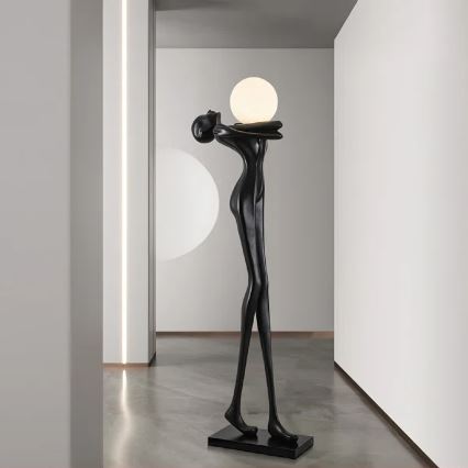 Stehleuchte SILUETTE 1xE27/25W/230V 175 cm Frauen-Silhouette