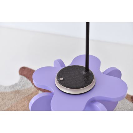 Lampe de table à intensité variable avec charge sans fil FINCH LED/9W/12/230V gris/chrome brillant