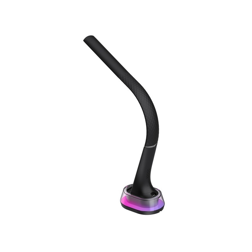 Dimmbare LED-RGB-Tischleuchte mit kabelloser Aufladung	 CORELLA LED/7W/12/230V schwarz