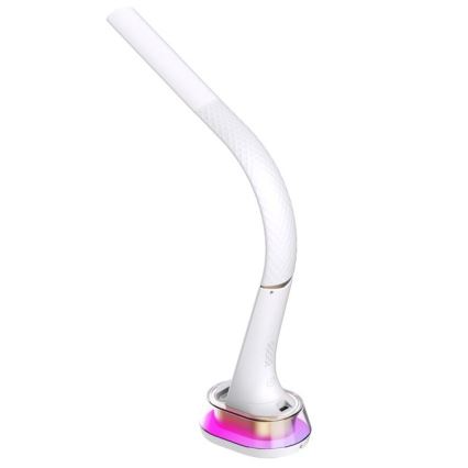 LED RGB Lampada da tavolo dimmerabile con ricarica wireless CORELLA LED/7W/12/230V bianco