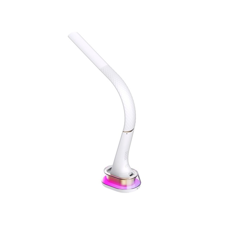 LED RGB Lampada da tavolo dimmerabile con ricarica wireless CORELLA LED/7W/12/230V bianco