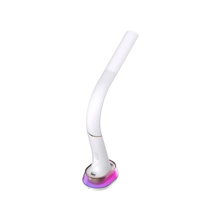 LED RGB Lampada da tavolo dimmerabile con ricarica wireless CORELLA LED/7W/12/230V bianco