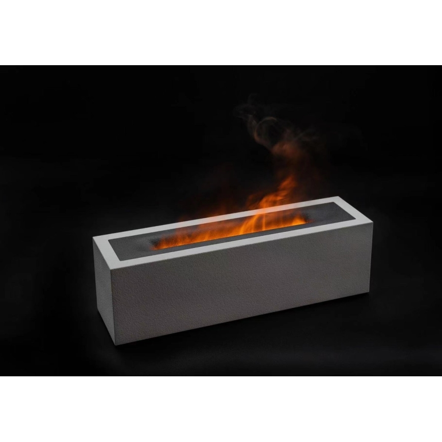 LED Diffuseur d'arômes et humidificateur d'air avec fausse flamme LED/10W/5V