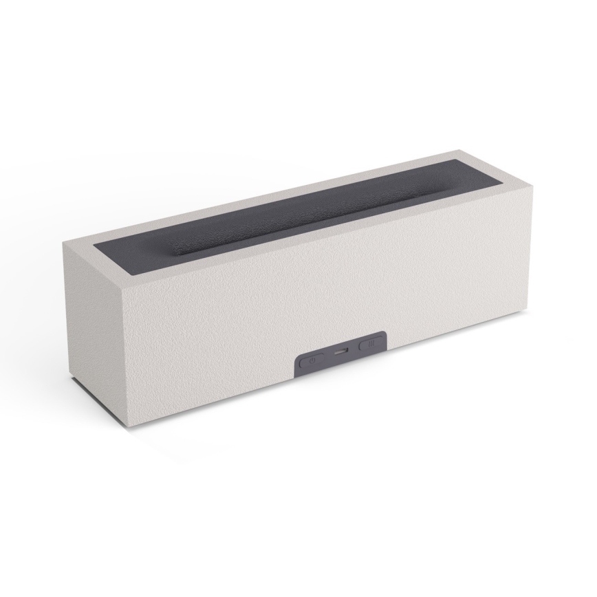 LED Diffuseur d'arômes et humidificateur d'air avec fausse flamme LED/10W/5V